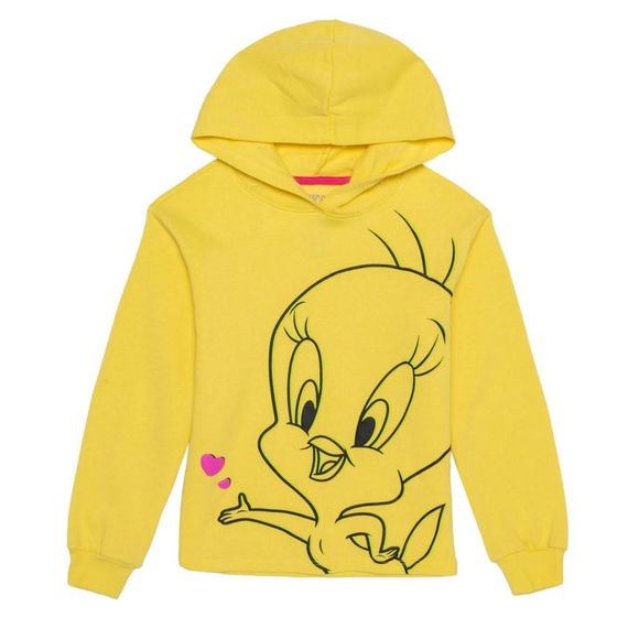 Disney Big Kid Girls Tweety Bird Hoodie X-Large